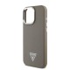 Husa Guess PU Grained Triangle Logo pentru iPhone 16 Pro Max, Maro Husa Guess PU Grained Triangle Logo pentru iPhone 16 Pro Max, Maro (Bakr, GUHMP16XPGTSPSW) by www.silkase.ro