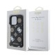 Husa Guess PU 4G Peony MagSafe pentru iPhone 16 Pro Max, Neagra (Bakr, GUHMP16XP4PWPK) by www.silkase.ro
