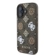 Husa Guess PU 4G Peony MagSafe pentru iPhone 16, Maro (Bakr, GUHMP16SP4PWPW) by www.silkase.ro