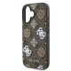 Husa Guess PU 4G Peony MagSafe pentru iPhone 16, Maro (Bakr, GUHMP16SP4PWPW) by www.silkase.ro