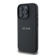 Husa Guess PU Grained Classic Logo MagSafe pentru iPhone 16 Pro, Black (Bakr, GUHMP16LPGHSMMK) by www.silkase.ro