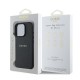 Husa Guess PU Grained Classic Logo MagSafe pentru iPhone 16 Pro, Black (Bakr, GUHMP16LPGHSMMK) by www.silkase.ro
