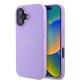 Husa Guess PU Grained Classic Logo MagSafe pentru iPhone 16, Mov (Bakr, GUHMP16SPGHSMMU) by www.silkase.ro
