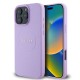 Husa Guess PU Grained Classic Logo MagSafe pentru iPhone 16 Pro Max, Mov (Bakr, GUHMP16XPGHSMMU) by www.silkase.ro