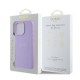 Husa Guess PU Grained Classic Logo MagSafe pentru iPhone 16 Pro Max, Mov (Bakr, GUHMP16XPGHSMMU) by www.silkase.ro