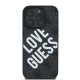Husa Guess PU Leather 4G Big Love Logo MagSafe pentru iPhone 16 Pro, Neagra (Bakr, GUHMP16LP4PLGWK) by www.silkase.ro