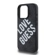 Husa Guess PU Leather 4G Big Love Logo MagSafe pentru iPhone 16 Pro, Neagra (Bakr, GUHMP16LP4PLGWK) by www.silkase.ro
