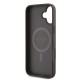 Husa Guess PU Leather 4G Big Love Logo MagSafe pentru iPhone 16, Maro (Bakr, GUHMP16SP4PLGWW) by www.silkase.ro