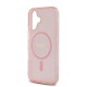Husa Guess IML Glitter Ring MagSafe pentru iPhone 16, Roz Husa Guess IML Glitter Ring MagSafe pentru iPhone 16, Roz (Bakr, GUHMP16SHFGEREP) by www.silkase.ro