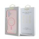 Husa Guess IML Glitter Ring MagSafe pentru iPhone 16, Roz Husa Guess IML Glitter Ring MagSafe pentru iPhone 16, Roz (Bakr, GUHMP16SHFGEREP) by www.silkase.ro