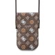 Geantă de Umăr / Portofel Telefon Guess PU 4G Peony Multicolor, Maro Geantă de Umăr / Portofel Telefon Guess PU 4G Peony Multicolor, Maro (Bakr, GUOWBP4PEWPW) by www.silkase.ro