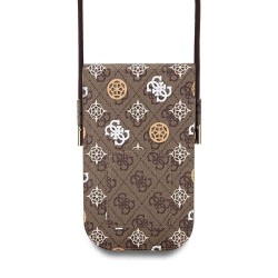 Geantă de Umăr / Portofel Telefon Guess PU 4G Peony Multicolor, Maro Geantă de Umăr / Portofel Telefon Guess PU 4G Peony Multicolor, Maro