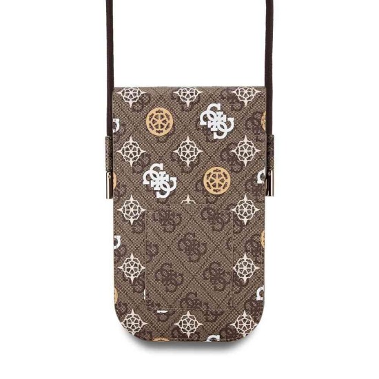 Geantă de Umăr / Portofel Telefon Guess PU 4G Peony Multicolor, Maro Geantă de Umăr / Portofel Telefon Guess PU 4G Peony Multicolor, Maro (Bakr, GUOWBP4PEWPW) by www.silkase.ro