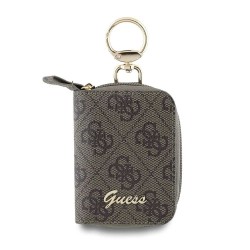 Portchei / Portofel Chei Guess PU 4G Script Logo, Maro