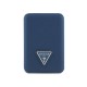 Baterie Externă Guess PU Grained Triangle Logo MagSafe 5000mAh, Albastră (Bakr, GUPB5FPGTSPSB) by www.silkase.ro
