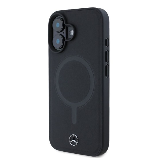 Husa Mercedes Smooth Leather MagSafe pentru iPhone 16 Plus, Neagra Husa Mercedes Smooth Leather MagSafe pentru iPhone 16 Plus, Neagra (Bakr, MEHMP16M23RCMK) by www.silkase.ro
