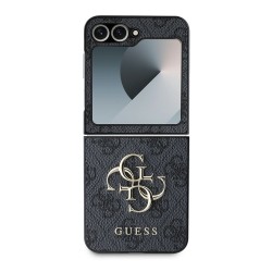 Husă Guess PU 4G Metal Logo pentru Samsung Galaxy Z Flip 6 / 7 FE, Grey Husă Guess PU 4G Metal Logo pentru Samsung Galaxy Z Flip 6 / 7 FE, Grey