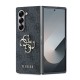 Husa Guess PU 4G Metal Logo pentru Samsung Galaxy Z Fold 6, Gri (Bakr, GUHCZFD64GMGGR) by www.silkase.ro