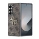 Husa Guess PU 4G Metal Logo pentru Samsung Galaxy Z Fold 6, Maro (Bakr, GUHCZFD64GMGBR) by www.silkase.ro