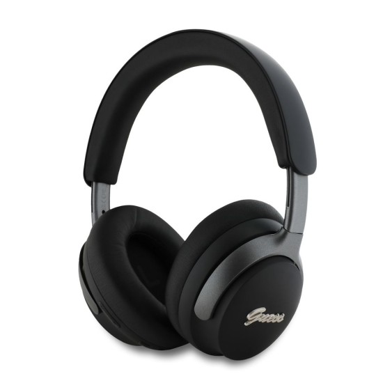 Căști Wireless Over-Ear Guess PU Leather Script Logo (ANC/ENC), Negre Căști Wireless Over-Ear Guess PU Leather Script Logo (ANC/ENC), Negre (Bakr, GUBHC22PSFCSMK) by www.silkase.ro