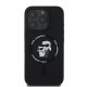 Husa Karl Lagerfeld Liquid Silicone Karl and Choupette MagSafe pentru iPhone 16 Pro Max, Neagra (Bakr, KLHMP16XSCMKCRHK) by www.silkase.ro
