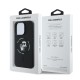 Husa Karl Lagerfeld Liquid Silicone Karl and Choupette MagSafe pentru iPhone 16 Pro Max, Neagra (Bakr, KLHMP16XSCMKCRHK) by www.silkase.ro