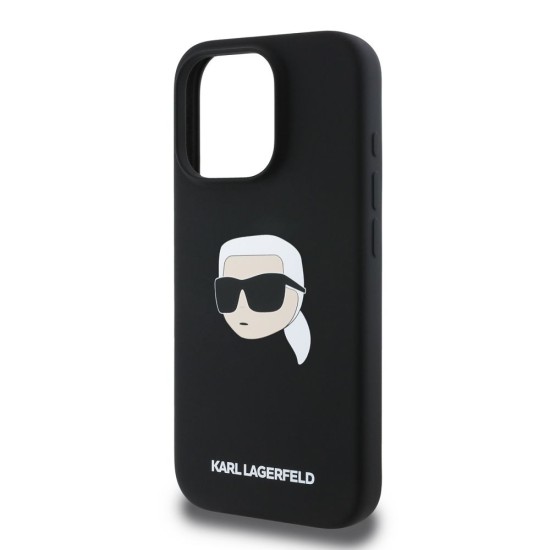 Husa Karl Lagerfeld Liquid Silicone Karl Head MagSafe pentru iPhone 16 Pro, Neagra Husa Karl Lagerfeld Liquid Silicone Karl Head MagSafe pentru iPhone 16 Pro, Neagra (Bakr, KLHMP16LSKHPPLK) by www.silkase.ro
