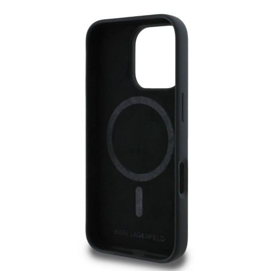 Husa Karl Lagerfeld Liquid Silicone Karl Head MagSafe pentru iPhone 16 Pro Max, Neagra Husa Karl Lagerfeld Liquid Silicone Karl Head MagSafe pentru iPhone 16 Pro Max, Neagra (Bakr, KLHMP16XSKHPPLK) by www.silkase.ro