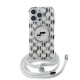 Husa Crossbody Karl Lagerfeld IML Monogram K&CH Heads MagSafe pentru iPhone 16 Pro Max, Transparenta (Bakr, KLHMP16XHCKCKLCT) by www.silkase.ro