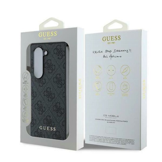 Husa Guess 4G pentru Samsung Galaxy Z Fold 6, Gri Husa Guess 4G pentru Samsung Galaxy Z Fold 6, Gri (Bakr, GUHCZFD6GF4GGR) by www.silkase.ro