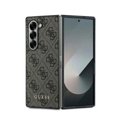 Husa Guess 4G pentru Samsung Galaxy Z Fold 6, Maro
