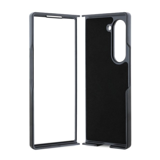 Husa Karl Lagerfeld PU Saffiano Karl and Choupette pentru Samsung Galaxy Z Fold 6, Neagra (Bakr, KLHCZFD6SAPKCNPK) by www.silkase.ro