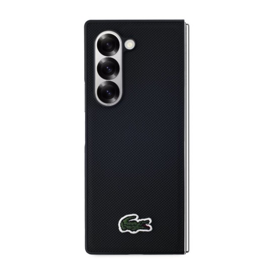Husa Lacoste Iconic Petit Pique Woven Logo MagSafe pentru Samsung Galaxy Z Fold 6, Neagra Husa Lacoste Iconic Petit Pique Woven Logo MagSafe pentru Samsung Galaxy Z Fold 6, Neagra (Bakr, LCHMZFD6PVCK) by www.silkase.ro