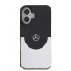 Husa Mercedes PC/TPU Double Layer MagSafe pentru iPhone 16, Negru/Argintiu (Bakr, MEHMP16S23HBIGK) by www.silkase.ro