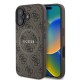 Husa Guess PU Leather 4G Colored Ring MagSafe pentru iPhone 16, Maro Husa Guess PU Leather 4G Colored Ring MagSafe pentru iPhone 16, Maro (Bakr, GUHMP16SG4GFRW) by www.silkase.ro