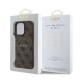 Husa Guess PU Leather 4G Colored Ring MagSafe pentru iPhone 16 Pro, Maro (Bakr, GUHMP16LG4GFRW) by www.silkase.ro