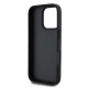 Husa Guess PU 4G Strass Triangle Metal Logo pentru iPhone 16 Pro Max, Neagra (Bakr, GUHCP16XP4TDPK) by www.silkase.ro