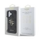 Husa Guess PU 4G Metal Logo pentru iPhone 16, Gri (Bakr, GUHCP16S4GMGGR) by www.silkase.ro