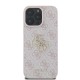 Husa Guess PU 4G Metal Logo pentru iPhone 16 Pro, Roz Husa Guess PU 4G Metal Logo pentru iPhone 16 Pro, Roz (Bakr, GUHCP16L4GMGPI) by www.silkase.ro