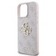 Husa Guess PU 4G Metal Logo pentru iPhone 16 Pro, Roz Husa Guess PU 4G Metal Logo pentru iPhone 16 Pro, Roz (Bakr, GUHCP16L4GMGPI) by www.silkase.ro