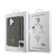 Husa Crossbody Guess PU 4G Strass Triangle Logo pentru iPhone 16, Maro (Bakr, GUHCP16SP4TDSCPW) by www.silkase.ro