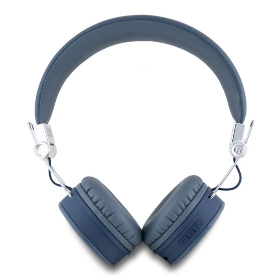 Căști Wireless Over-Ear Guess PU Grained Triangle Logo (ENC), Albastre Căști Wireless Over-Ear Guess PU Grained Triangle Logo (ENC), Albastre (Bakr, GUBH70PGTSPSB) by www.silkase.ro