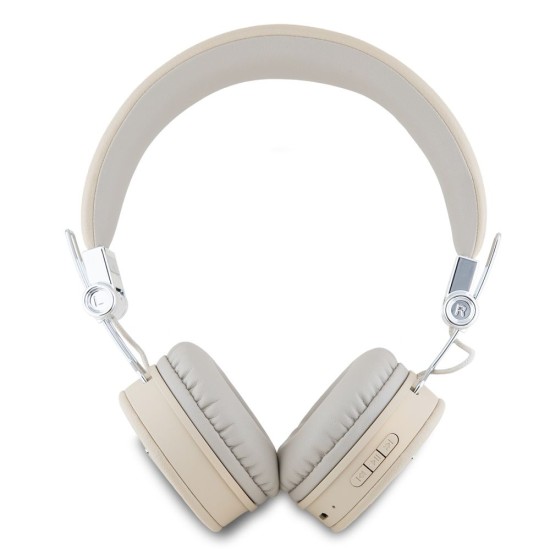 Căști Wireless Over-Ear Guess PU Grained Triangle Logo (ENC), Bej Căști Wireless Over-Ear Guess PU Grained Triangle Logo (ENC), Bej (Bakr, GUBH70PGTSPSE) by www.silkase.ro