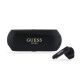 Căști Wireless TWS Guess Elongated Metallic (ENC), Negre (Bakr, GUTWSC2MCDSK) by www.silkase.ro