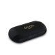 Căști Wireless TWS Guess Elongated Metallic (ENC), Negre (Bakr, GUTWSC2MCDSK) by www.silkase.ro
