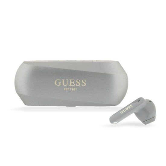 Căști Wireless TWS Guess Elongated Metallic (ENC), Gri (Taupe) Căști Wireless TWS Guess Elongated Metallic (ENC), Gri (Taupe) (Bakr, GUTWSC2MCDSE) by www.silkase.ro