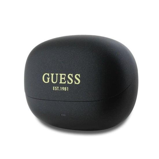 Căști Wireless TWS Guess Capsule (ANC/ENC), Negre Căști Wireless TWS Guess Capsule (ANC/ENC), Negre (Bakr, GUTWST88MCTGK) by www.silkase.ro