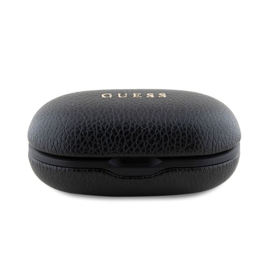 Căști Wireless TWS Guess PU Grained (ENC), Negre Căști Wireless TWS Guess PU Grained (ENC), Negre (Bakr, GUTWSPGTSPSK) by www.silkase.ro