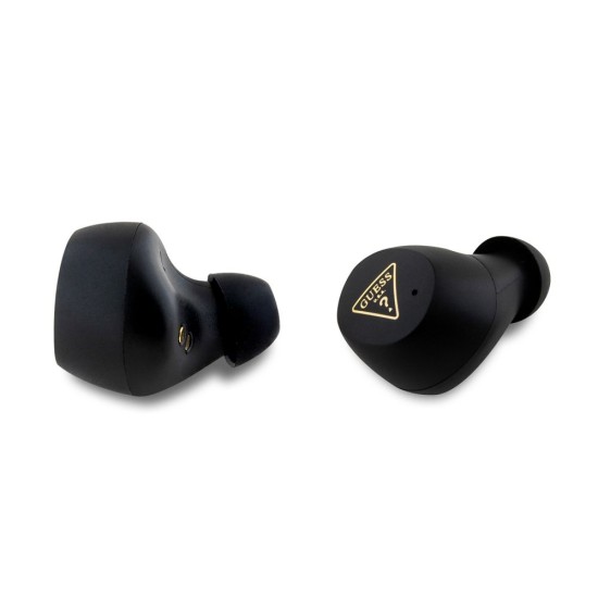Căști Wireless TWS Guess PU Grained (ENC), Negre Căști Wireless TWS Guess PU Grained (ENC), Negre (Bakr, GUTWSPGTSPSK) by www.silkase.ro
