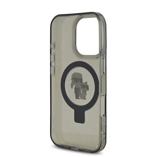 Husa Karl Lagerfeld Ringstand Karl and Choupette MagSafe pentru iPhone 16 Pro Max, Neagra Husa Karl Lagerfeld Ringstand Karl and Choupette MagSafe pentru iPhone 16 Pro Max, Neagra (Bakr, KLHMP16XHMRSKCK) by www.silkase.ro